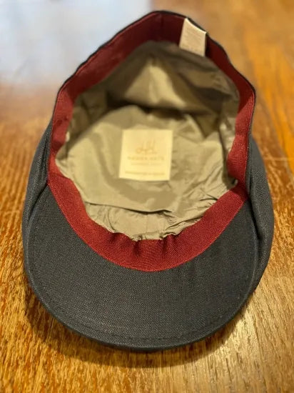 HANNA HATSリネン・ツーリングキャップ(ネイビー)