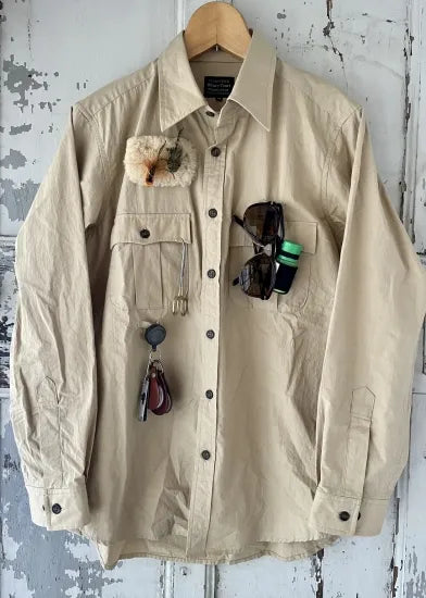 フィッシングシャツベージュ