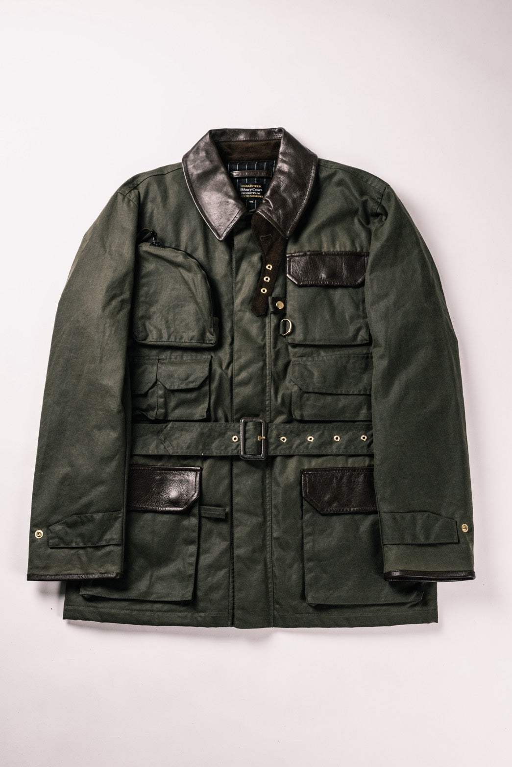 ワックスドコットン・フィールドジャケット・オリーブ