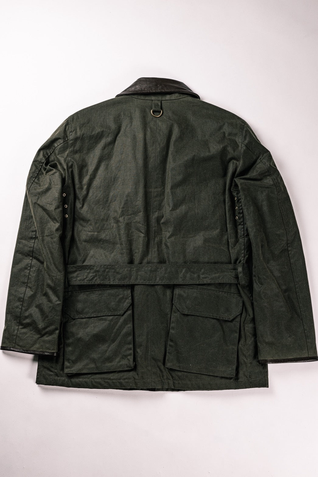 ワックスドコットン・フィールドジャケット・オリーブ