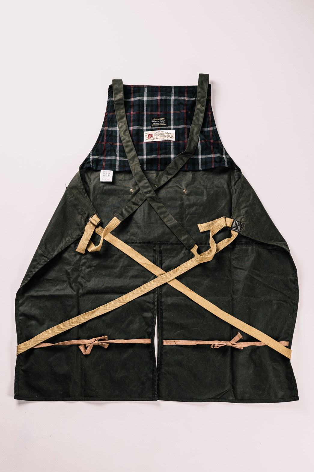 ワックスドコットン・エプロン