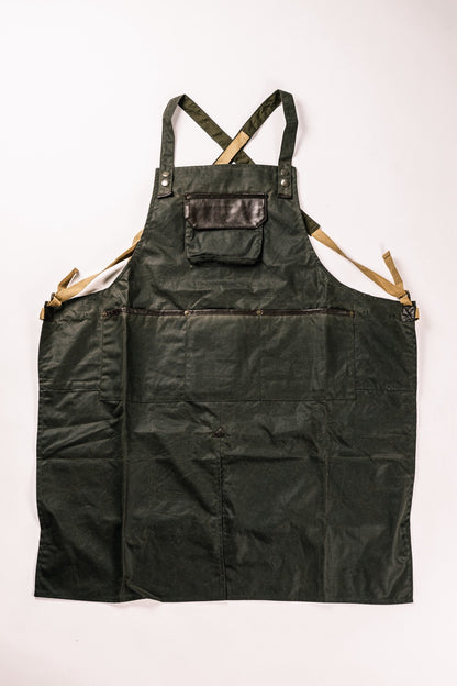 ワックスドコットン・エプロン