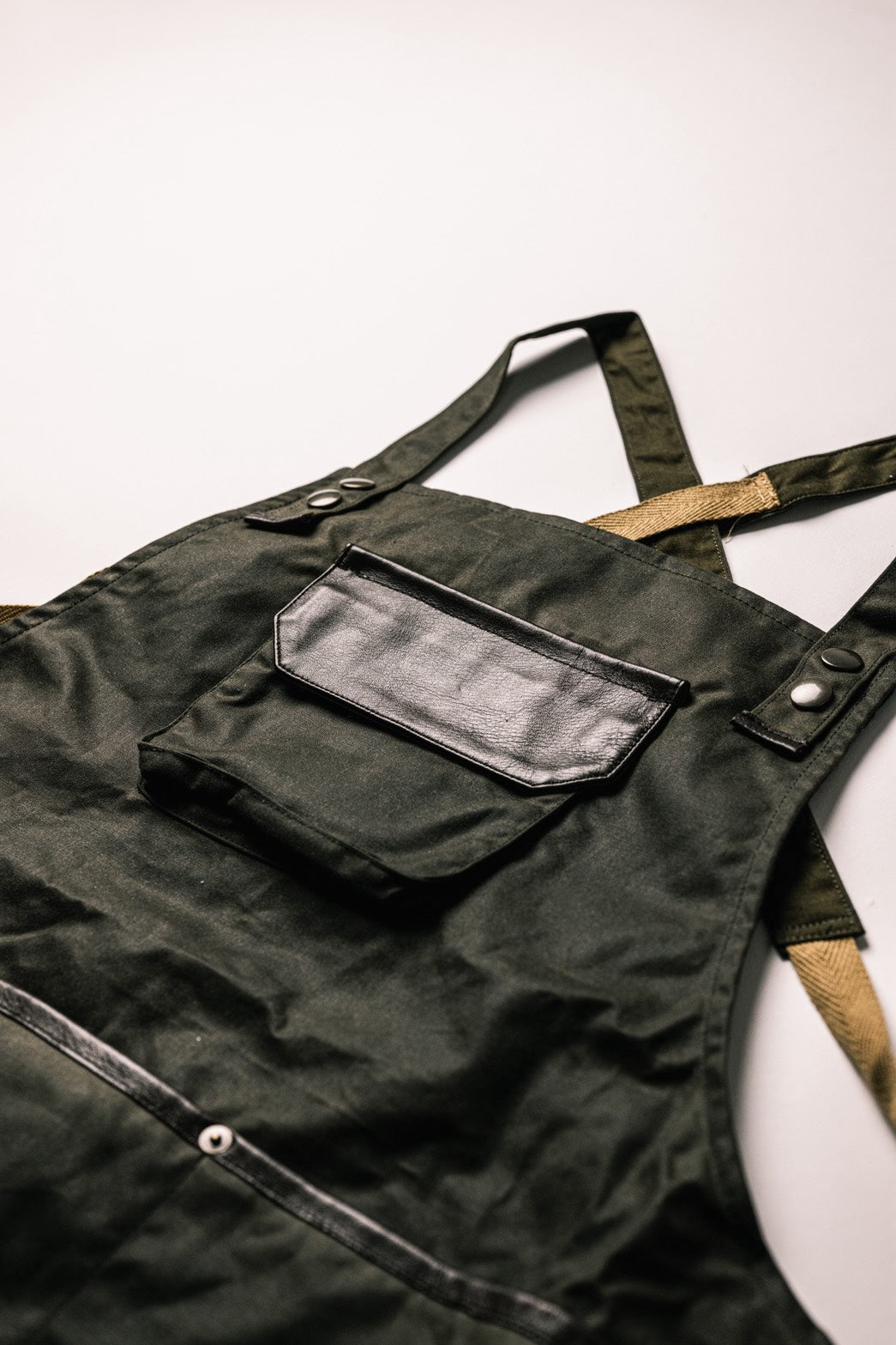 ワックスドコットン・エプロン