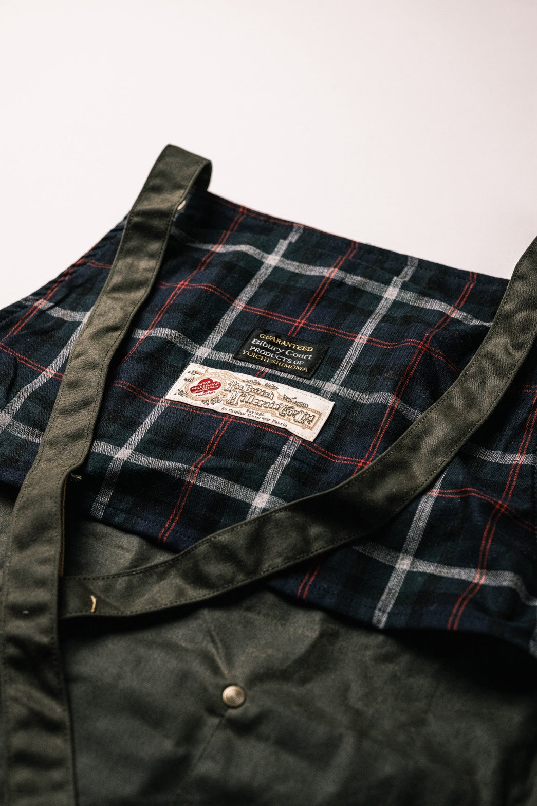 ワックスドコットン・エプロン