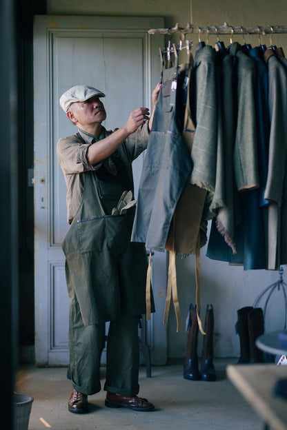 ワックスドコットン・エプロン