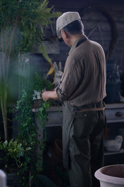 ワックスドコットン・エプロン