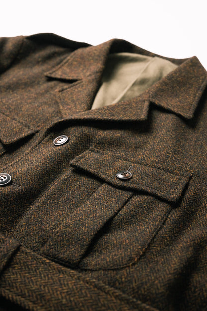 ツイード・サファリジャケット